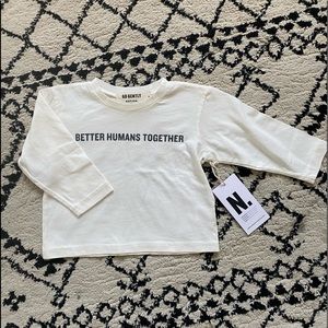 NWT ✨Organic Better Humans Together Long Sleeve